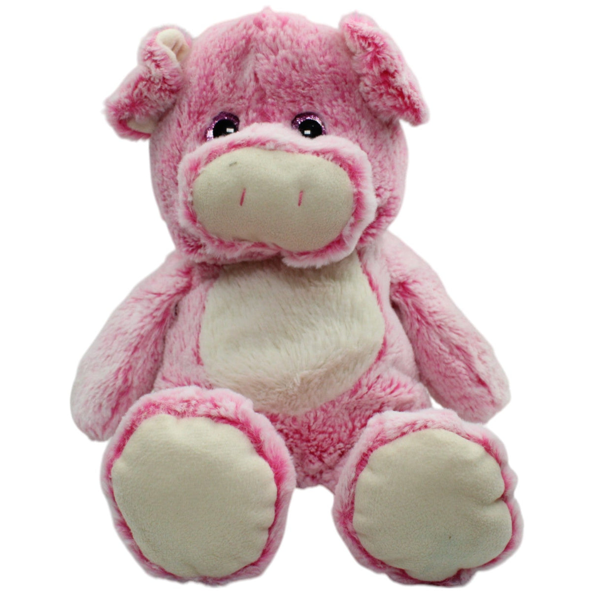 123000014499 Smiki Süßes XL Schwein mit Glitzer - Augen Kuscheltier Kumpel Leo Gebraucht