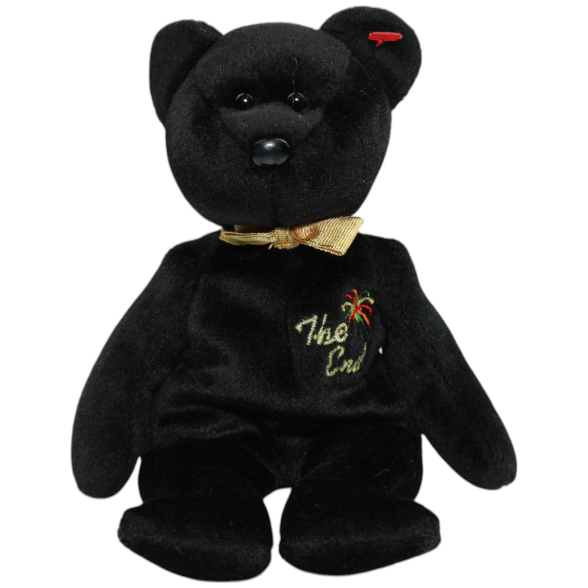 123000014500 TY Beanie Baby, The End Kuscheltier Kumpel Leo _Vintage_ Bär Gebraucht