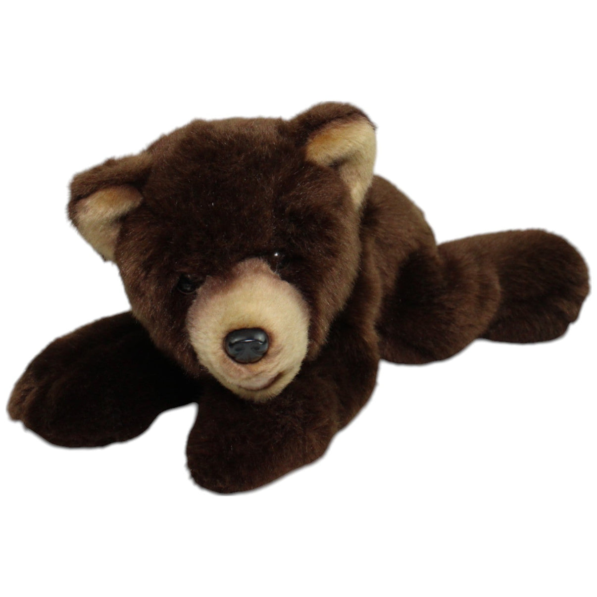 123000014511 Pam Global Trade Superweicher Braunbär, liegend Kuscheltier Kumpel Leo Bär Gebraucht