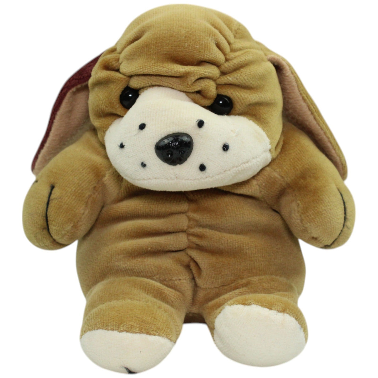 123000014522 Unbekannt Süßer brauner Hund Kuscheltier Kumpel Leo Gebraucht Hund
