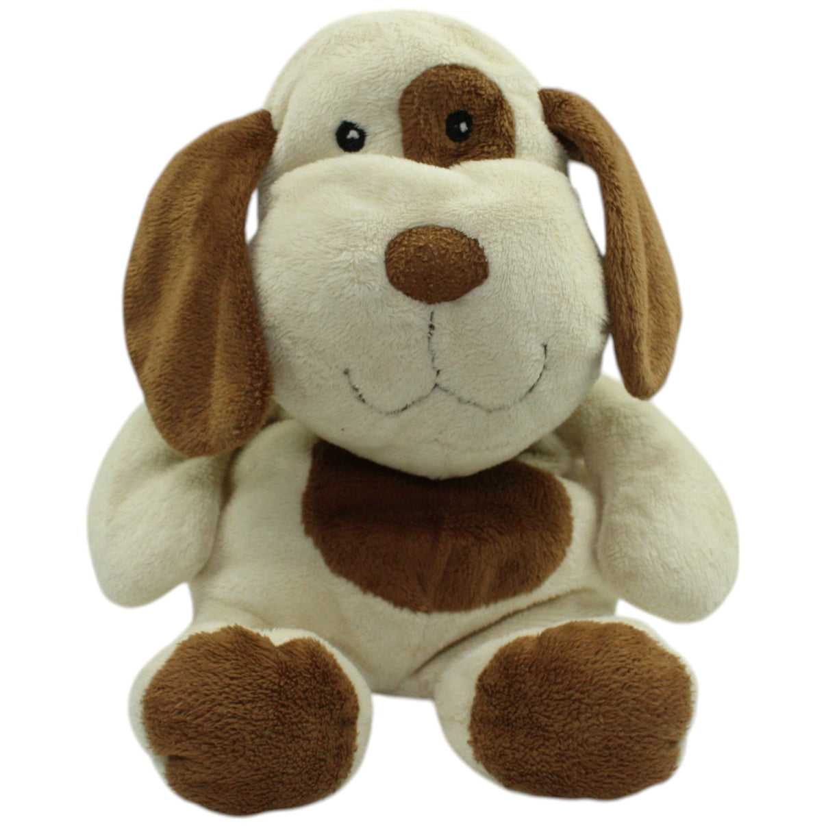 123000014537 Unbekannt Weicher Hund, beige - braun Kuscheltier Kumpel Leo Gebraucht Hund