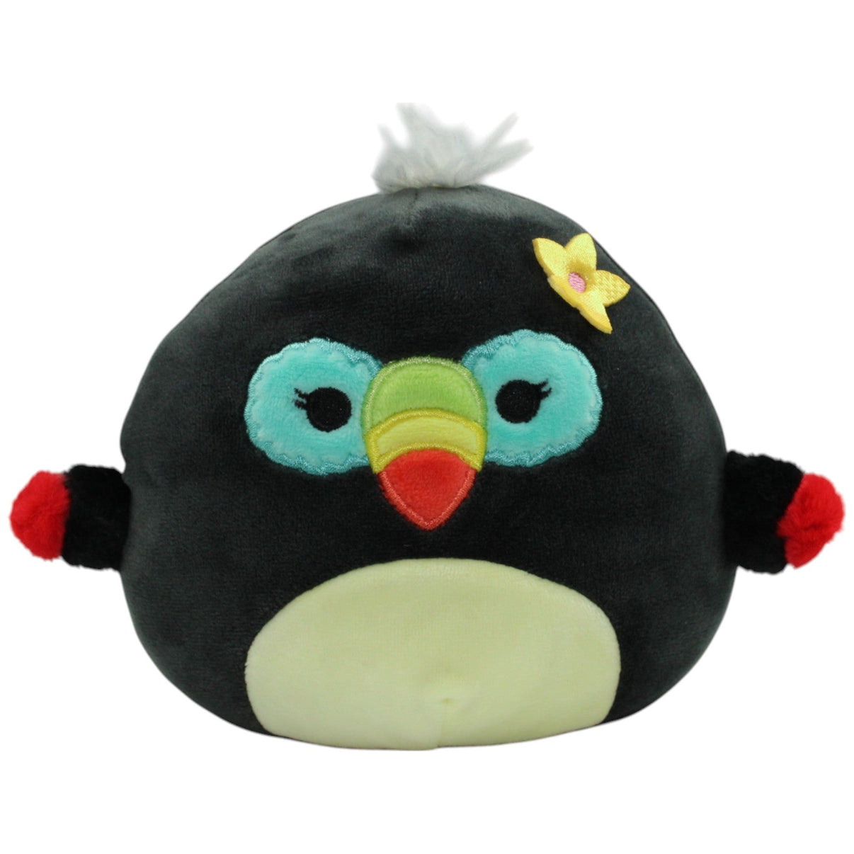 123000014554 Kellytoy Squishmallows Mystery Squad, Tukan Kuscheltier Kumpel Leo Gebraucht Vogel