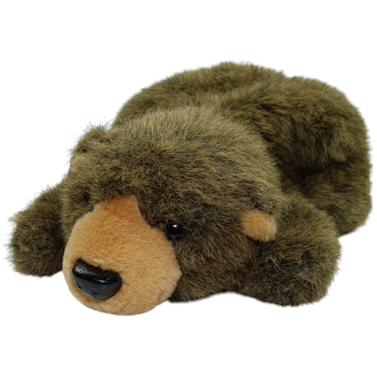 123000014566 TCM Liegender Bär Handpuppe Kumpel Leo _Vintage_ Gebraucht Tchibo