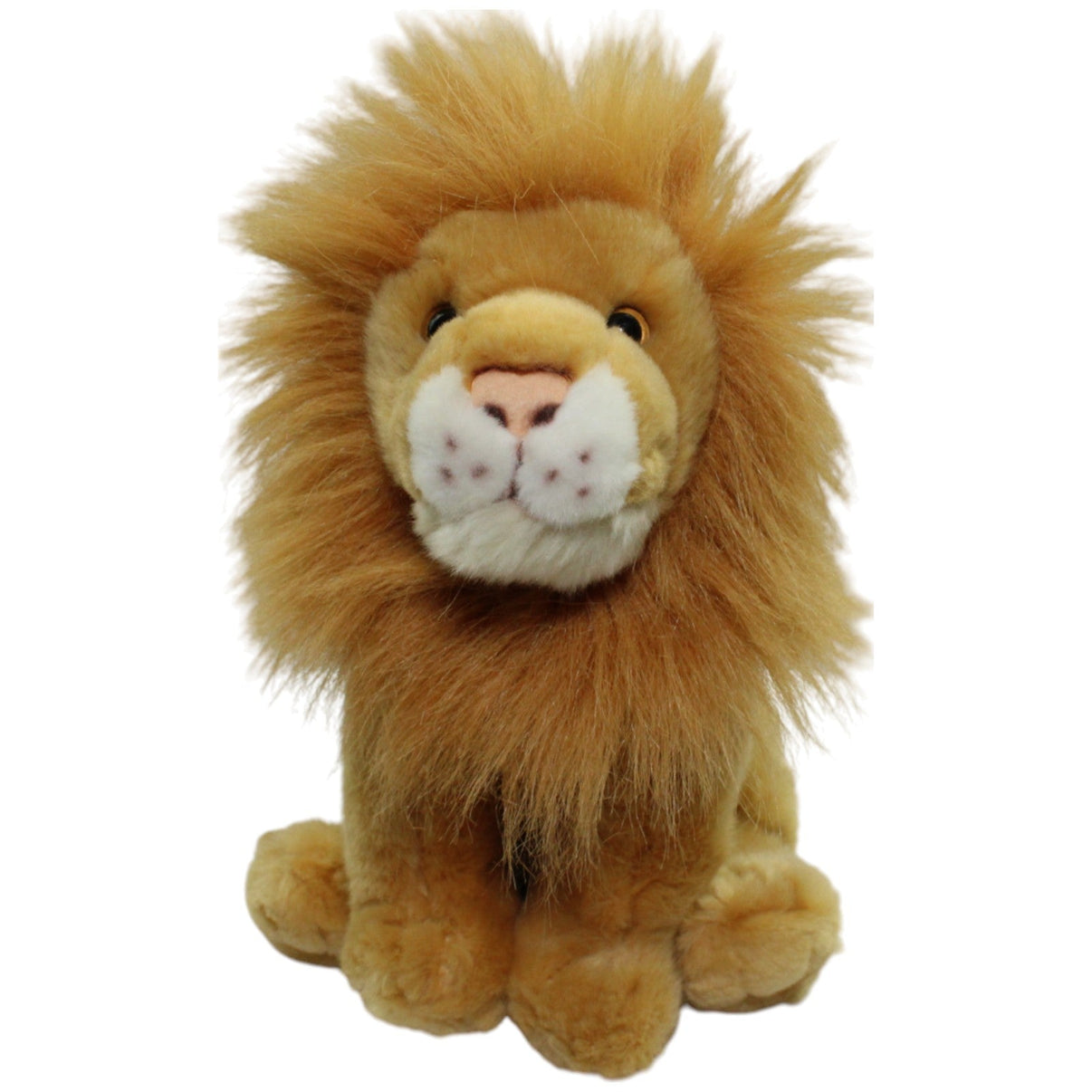 123000014633 Kuschelwuschel Karstadt, Hübscher stehender Löwe Kuscheltier Kumpel Leo _Vintage_ Gebraucht Raubkatze