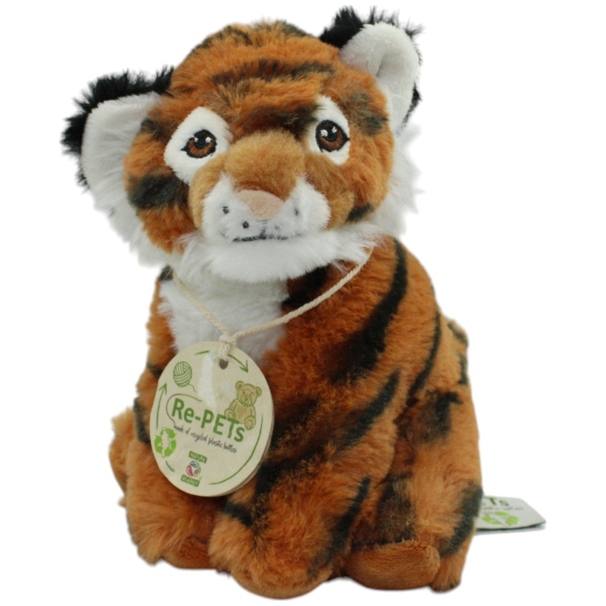 123000014656 Nature Planet Re - PETs, kleines Tigerbaby Kuscheltier Kumpel Leo Gebraucht Raubkatze
