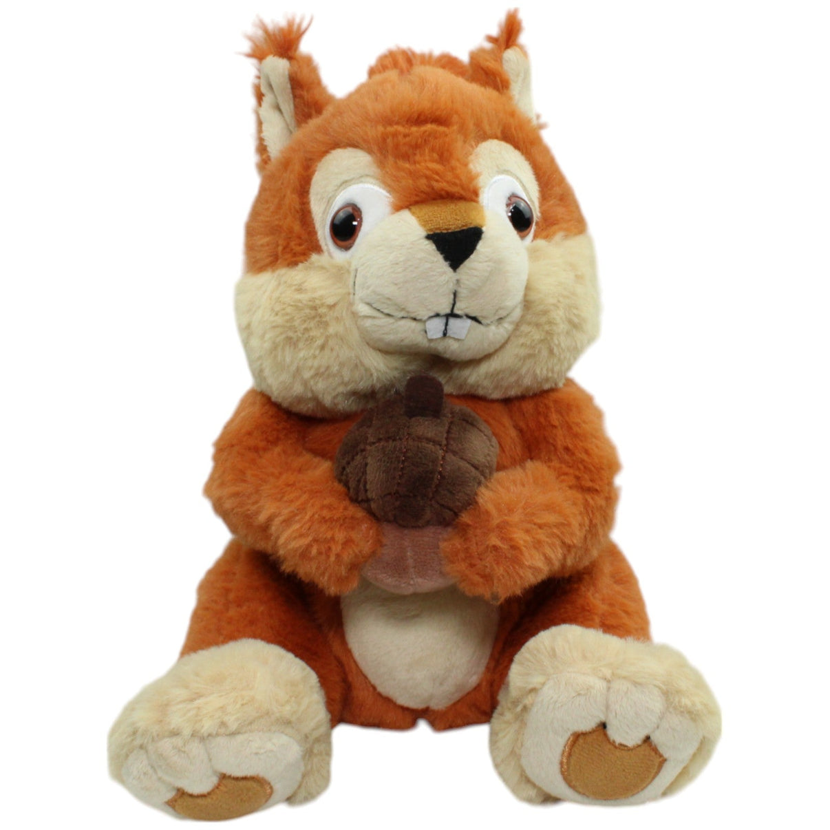 123000014677 Unbekannt Großes Eichhörnchen, sitzend Kuscheltier Kumpel Leo Gebraucht