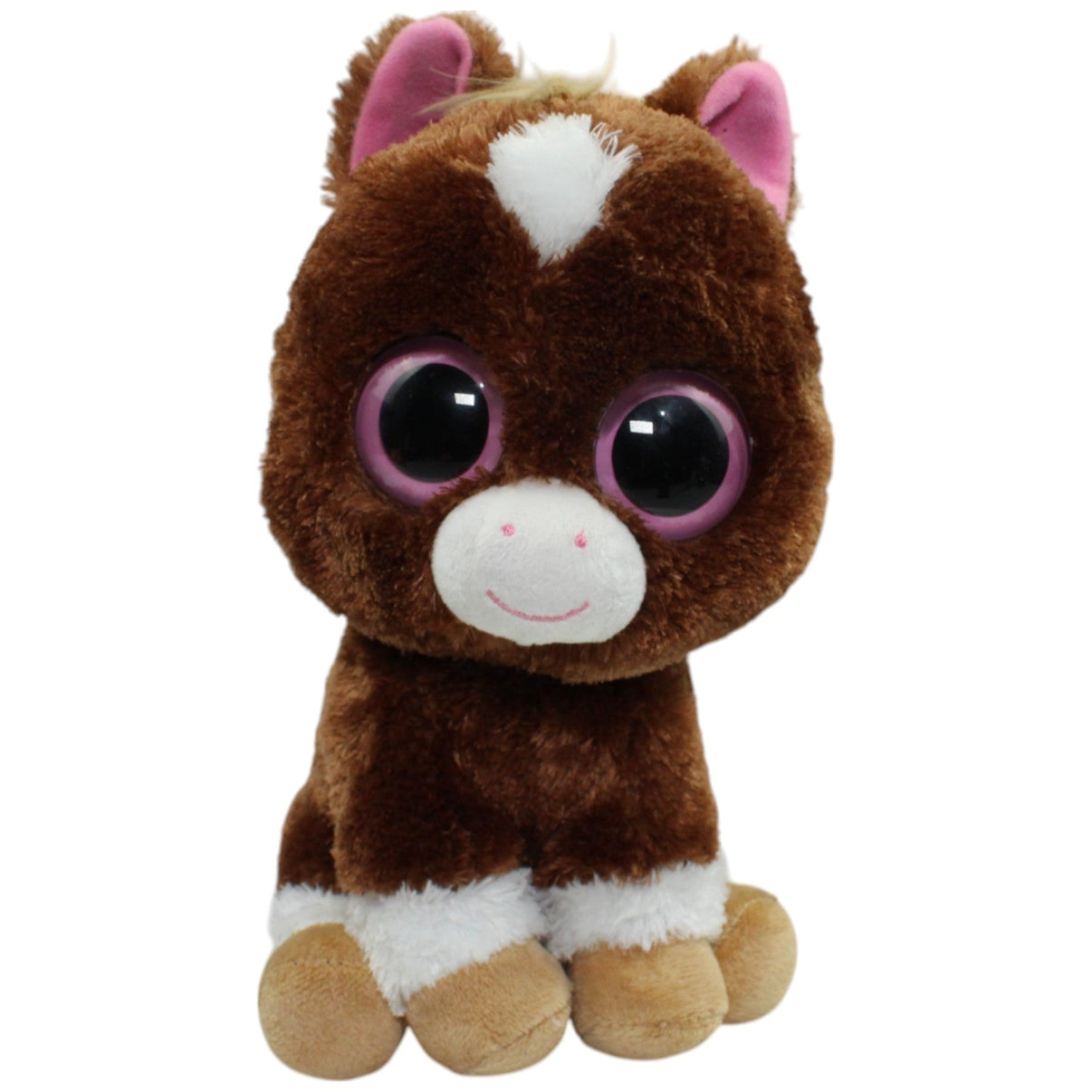 123000014711 TY Braunes Pferd Dakota Kuscheltier Kumpel Leo Gebraucht