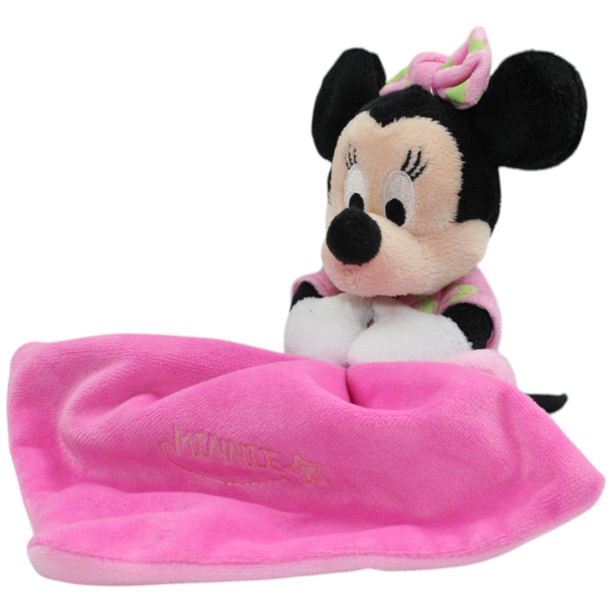 123000014740 Nicotoy Disney Minnie Maus, pink Schmusetuch Kumpel Leo Gebraucht Knuddeltuch Kuscheltuch