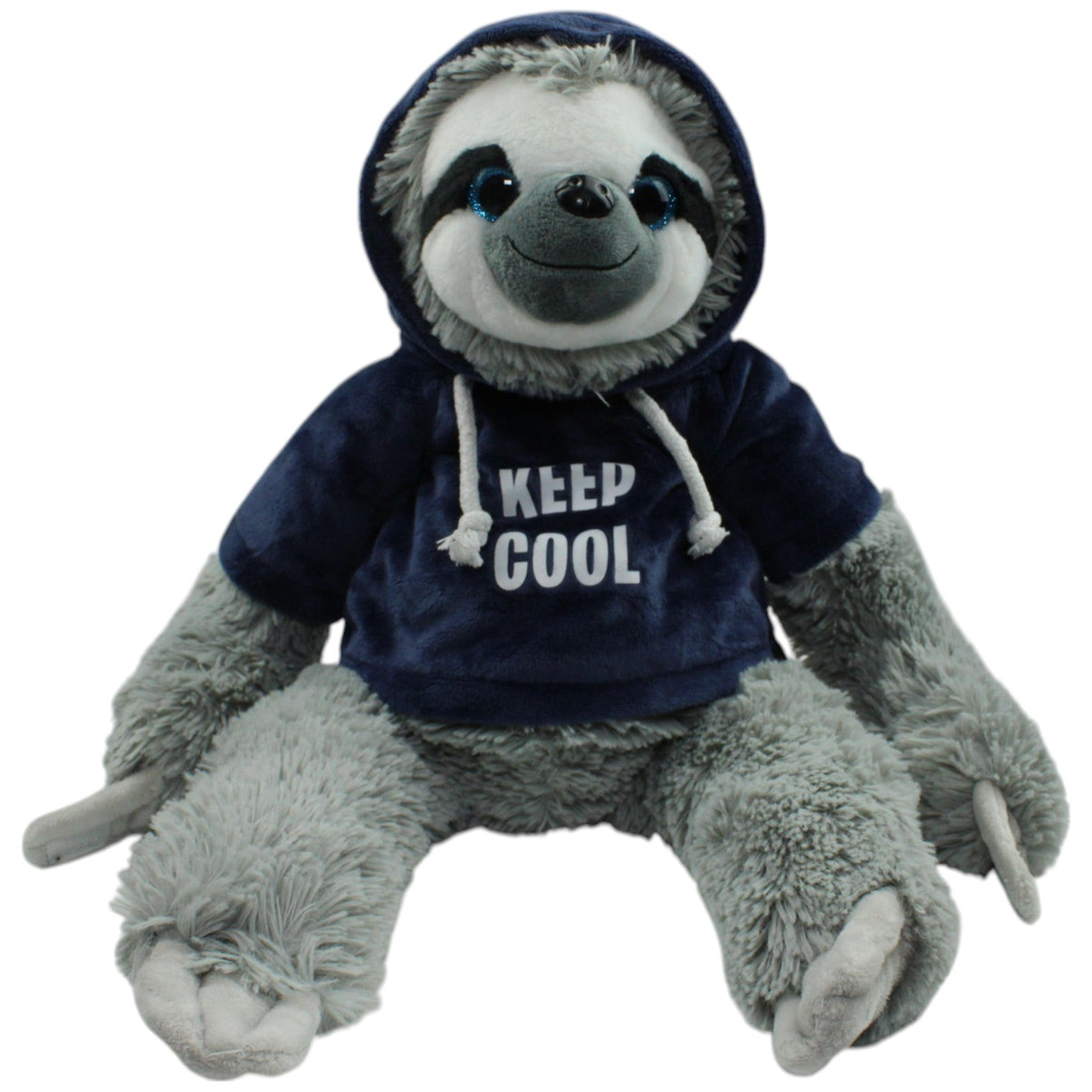 123000014776 FLOTI Flos Toys, XL Faultier Relaxy "KEEP COOL" Kuscheltier Kumpel Leo Gebraucht