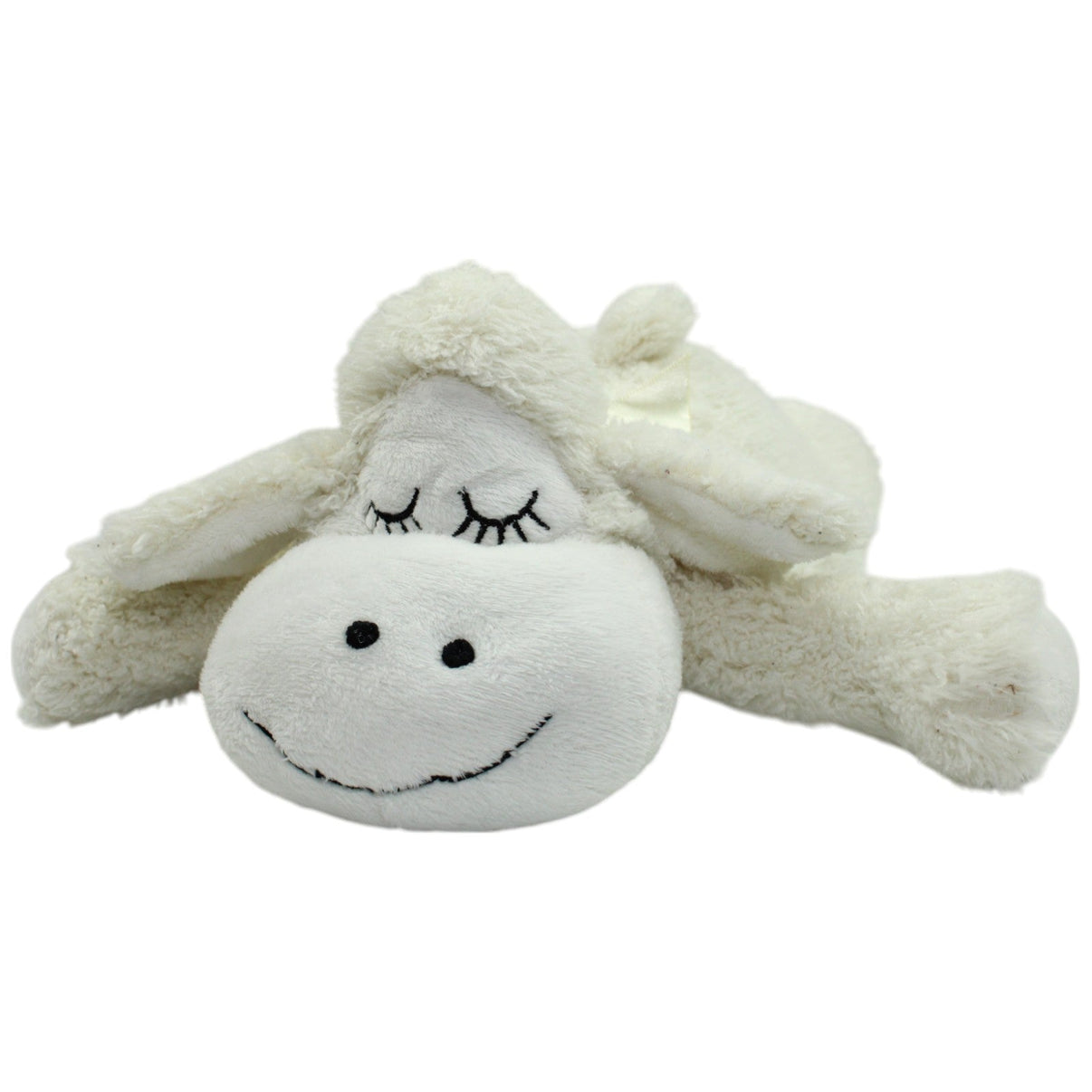 123000014786 mt Süßes schlafendes Schaf mit Schleife Kuscheltier Kumpel Leo Gebraucht Lamm