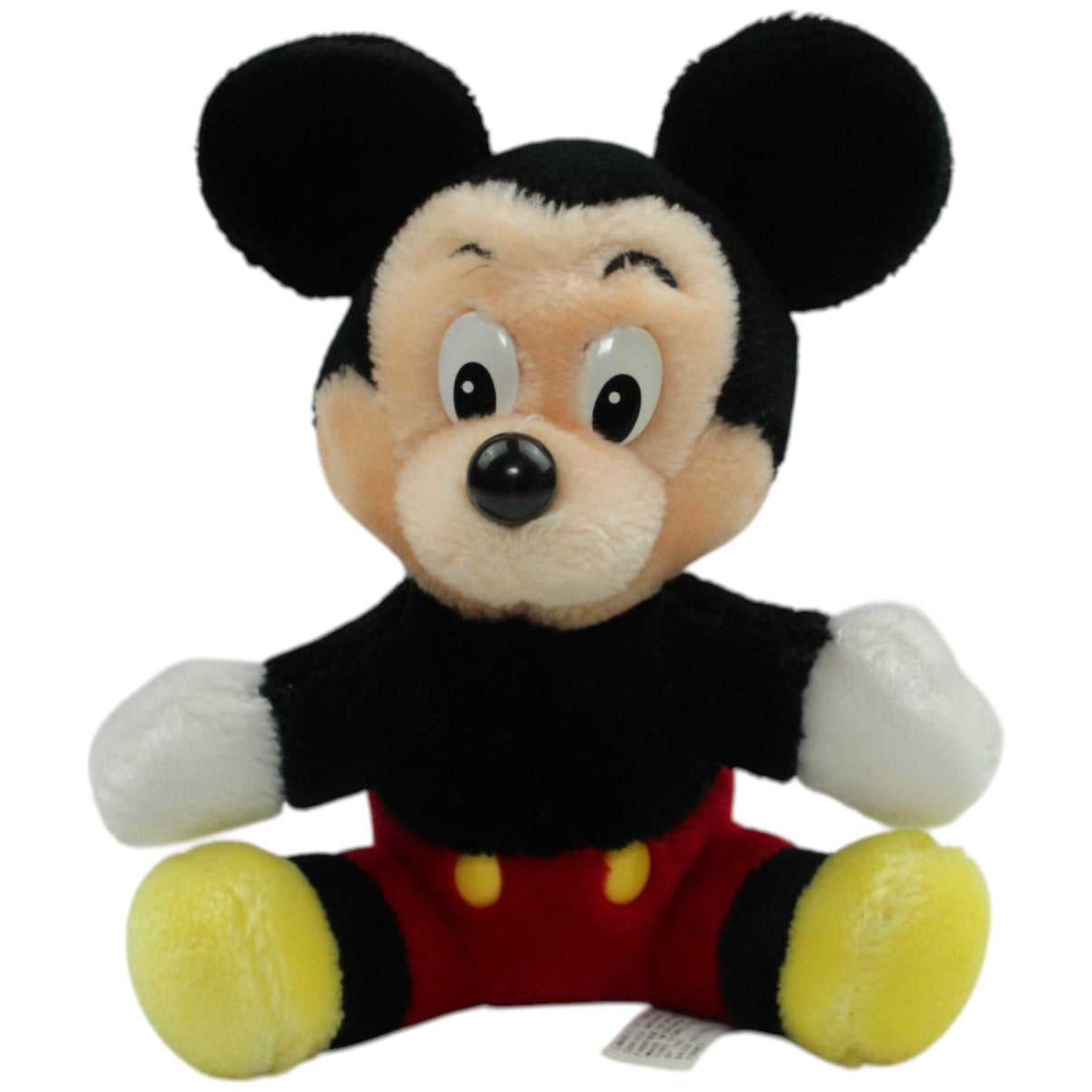 123000014806 Disney Sitzende Micky Maus Kuscheltier Kumpel Leo _Vintage_ Disney Gebraucht