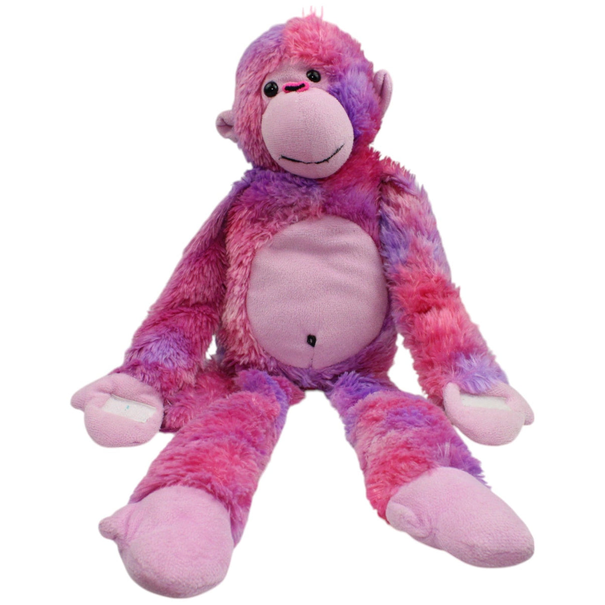 123000014849 Toi - Toys XXL Schlenker Affe mit Klett - Händen, lila - pink Kuscheltier Kumpel Leo Gebraucht