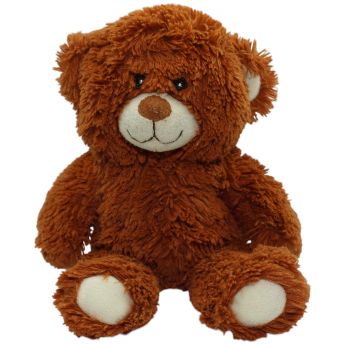 123000014854 LBI Zotteliger Teddybär, braun Kuscheltier Kumpel Leo Gebraucht Teddy Teddybär