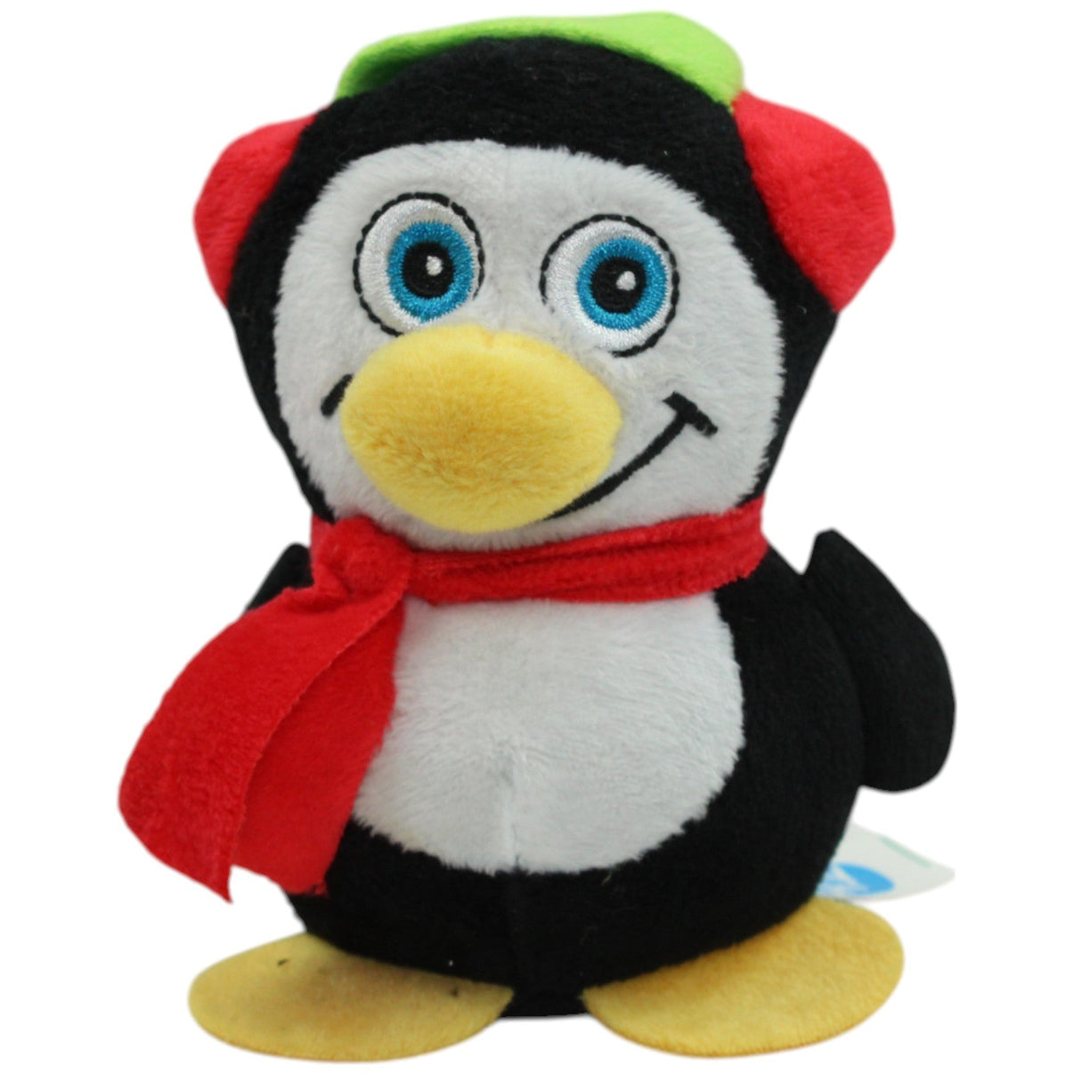 123000014859 Dairy 4Fun Pinguin mit Ohrenschützer und Schal Kuscheltier Kumpel Leo Gebraucht