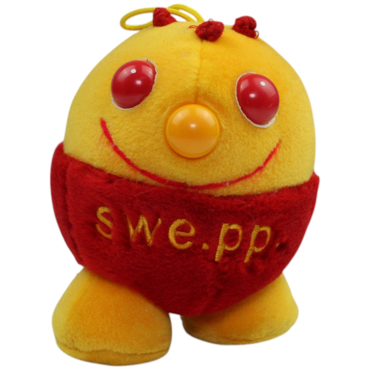 123000014861 Steiner swe.pp. Maskottchen Plüschfigur Kumpel Leo _Vintage_ Gebraucht Vintage