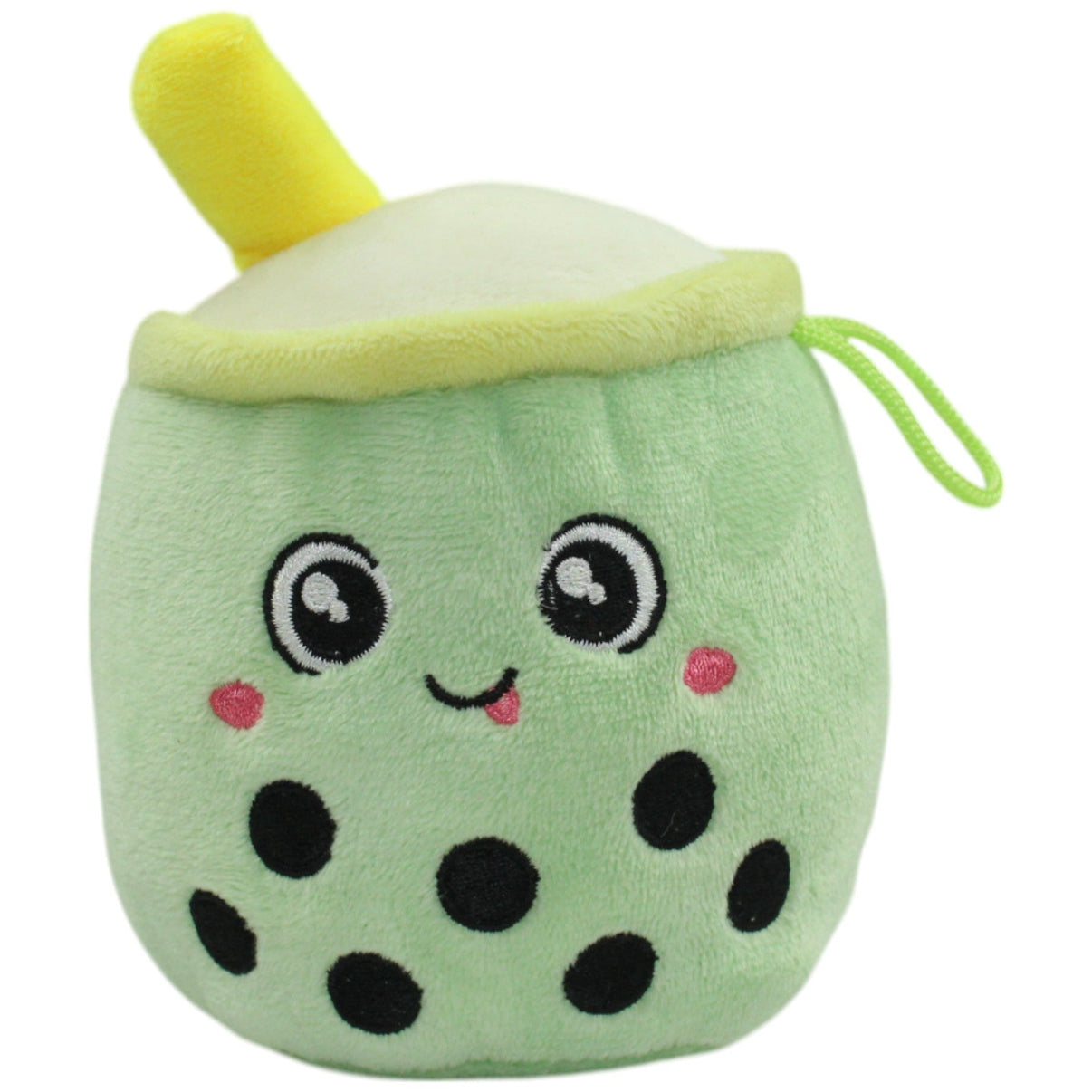 123000014869 FLOTI Flos Toys, grüner squishy Bubble Tea, klein Plüschfigur Kumpel Leo Gebraucht