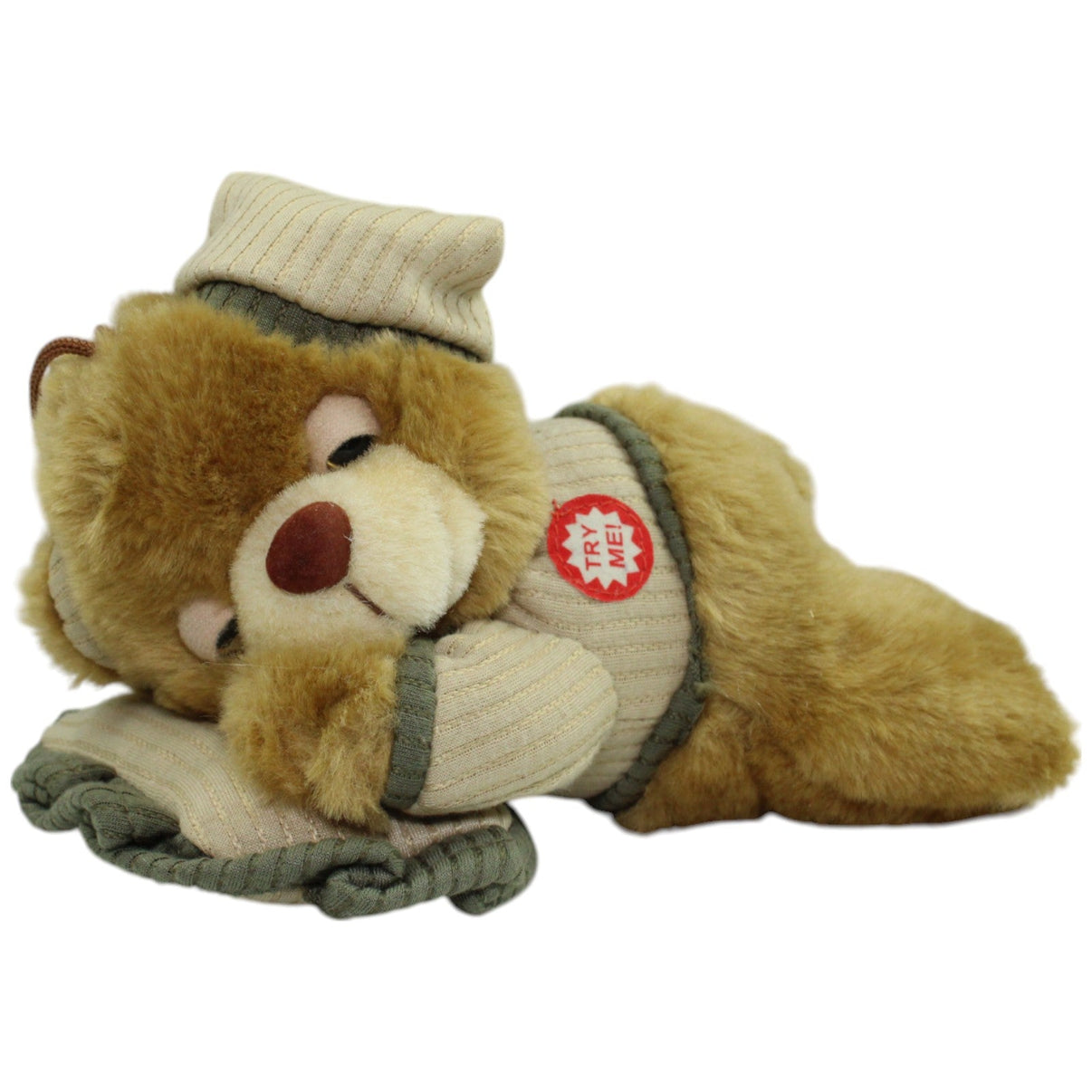 123000014870 Paul Import Schlafender Teddybär mit Sound Kuscheltier Kumpel Leo Gebraucht Teddy Teddybär