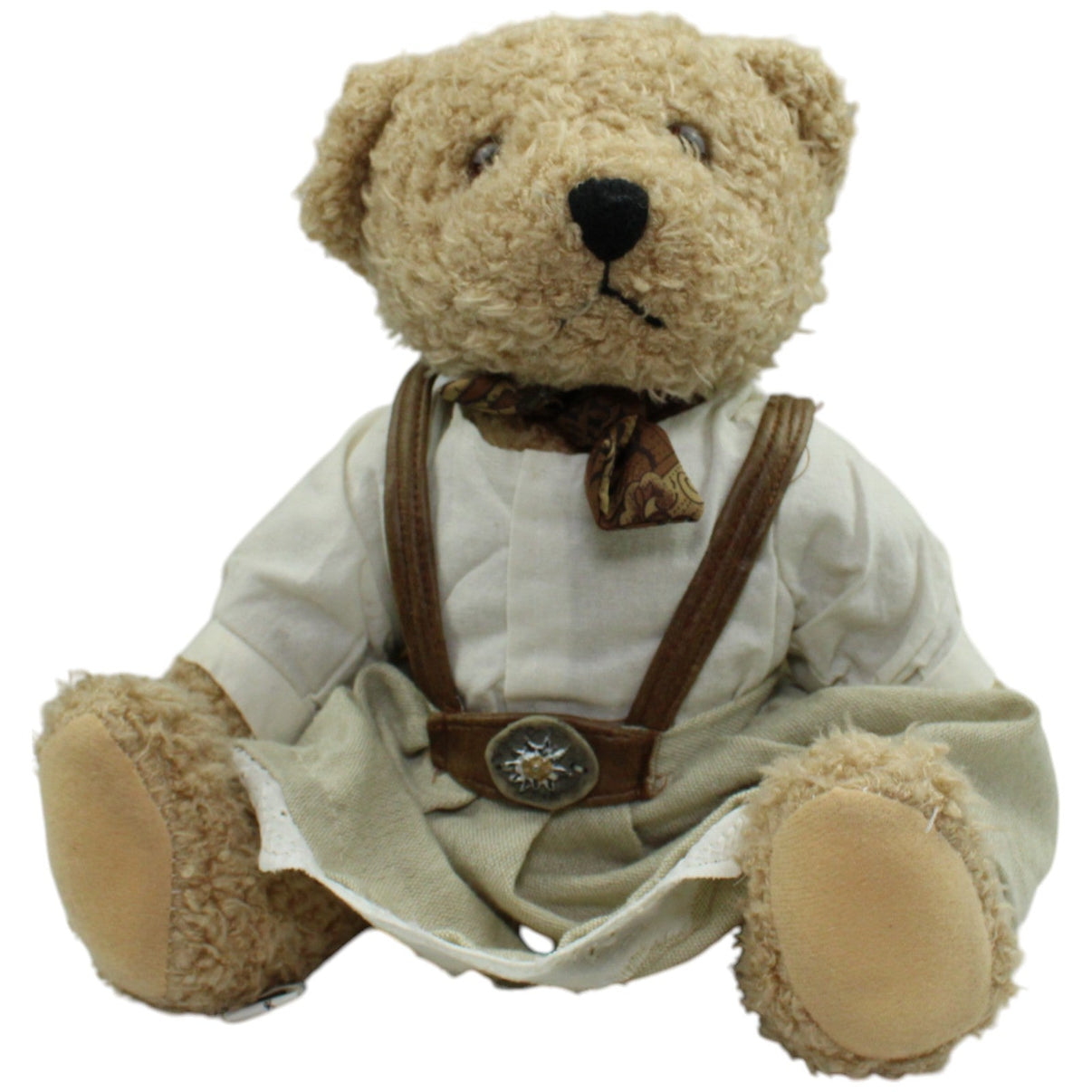 123000014872 Buy Best Teddybär mit Trachten - Kleid Kuscheltier Kumpel Leo Gebraucht Teddy Teddybär