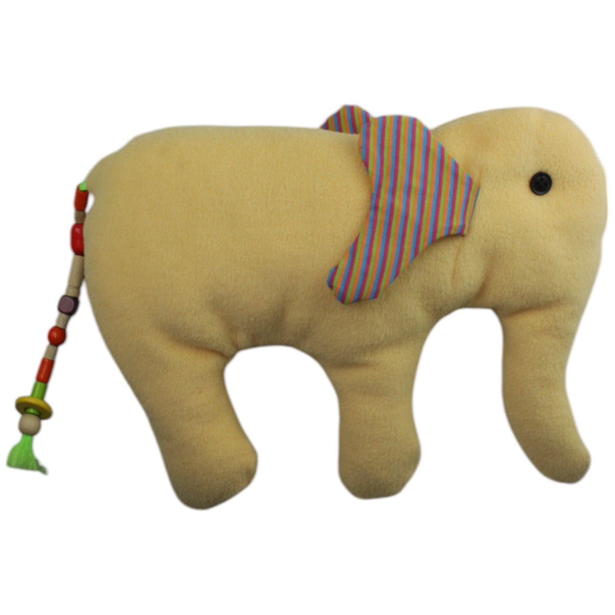 123000014915 Unbekannt Süßer gelber Elefant, groß Formkissen Kumpel Leo Gebraucht