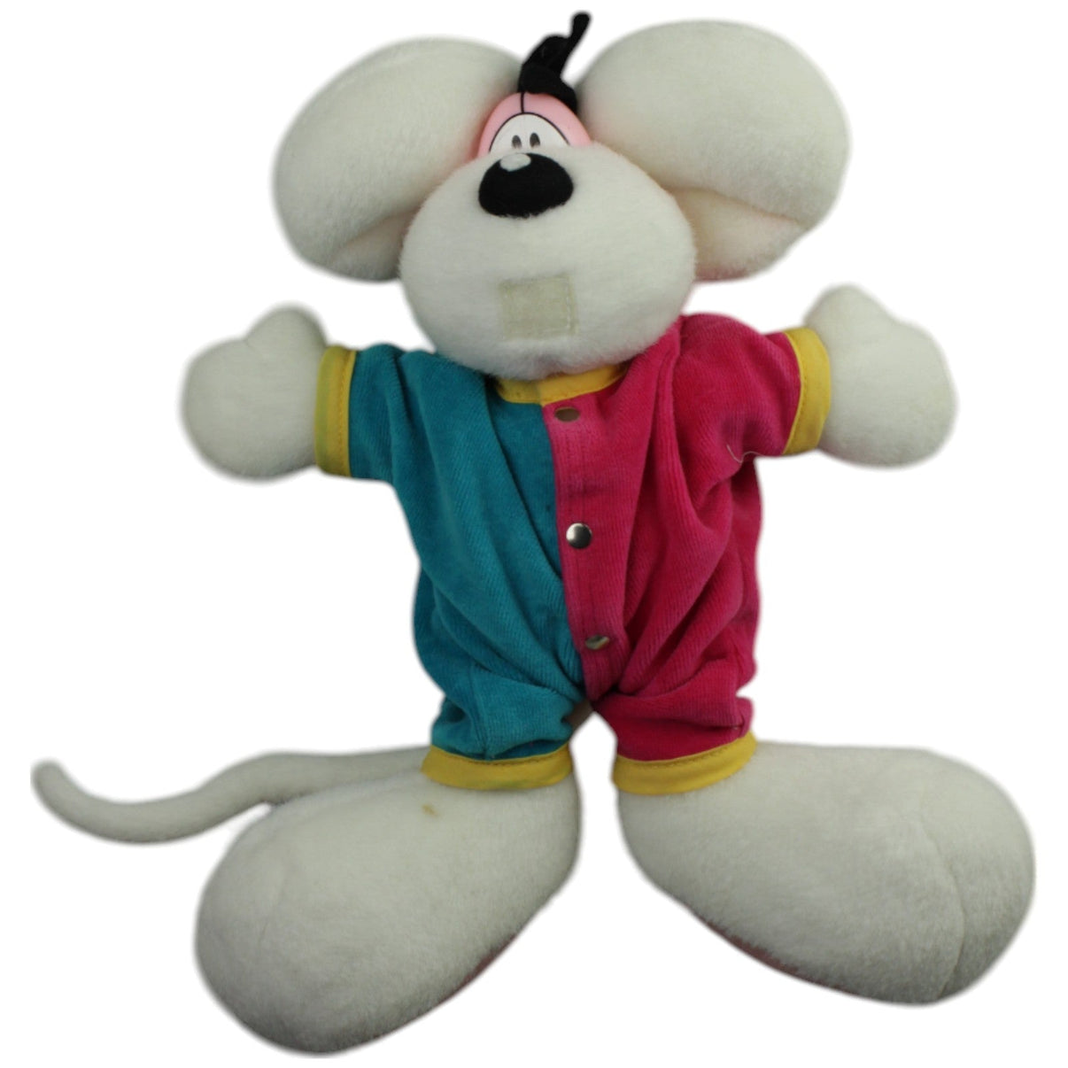 123000014941 Diddl Baby Diddl - Maus im Schlafanzug (ohne Schnuller) Kuscheltier Kumpel Leo _Vintage_ Gebraucht Vintage