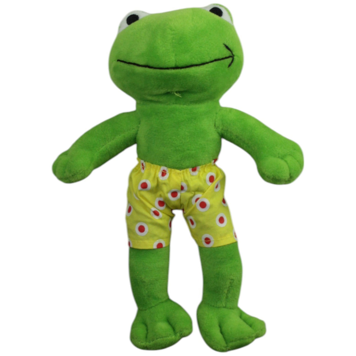 123000014965 Werner & Mertz Maskottchen der Marke Frosch Kuscheltier Kumpel Leo Gebraucht
