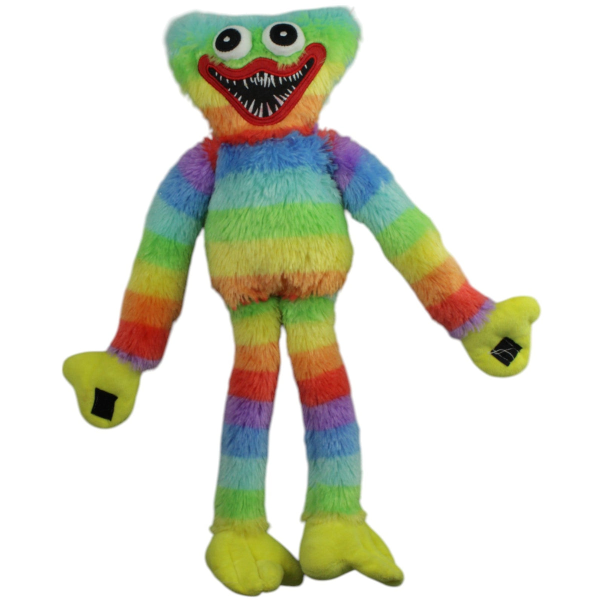 123000015001 Unbekannt XL Schlenker Regenbogen - Monster aus Videospiel Plüschfigur Kumpel Leo Gebraucht