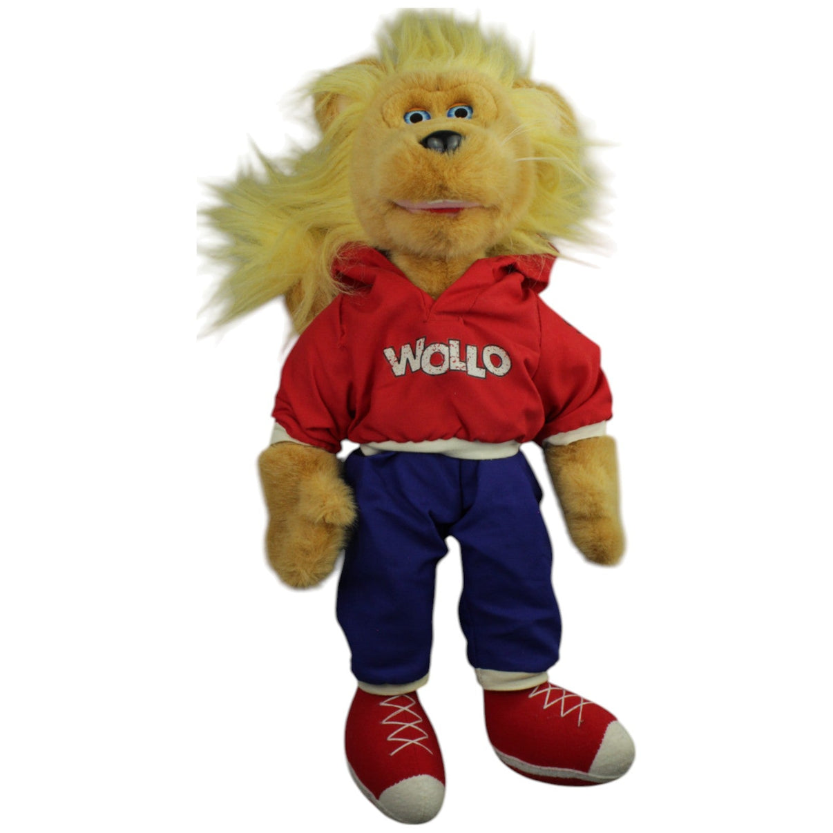 123000015030 Schildkröt Löwe Wollo Wichtig von Sat.1 Kuscheltier Kumpel Leo _Vintage_ Gebraucht Vintage
