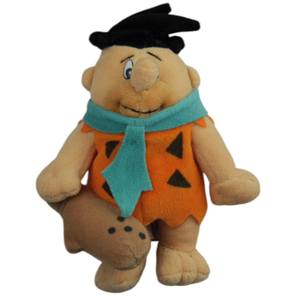 123000015039 Ferrero Kinder Maxi Ei, Fred Feuerstein mit Keule Kuscheltier Kumpel Leo _Vintage_ Gebraucht Vintage