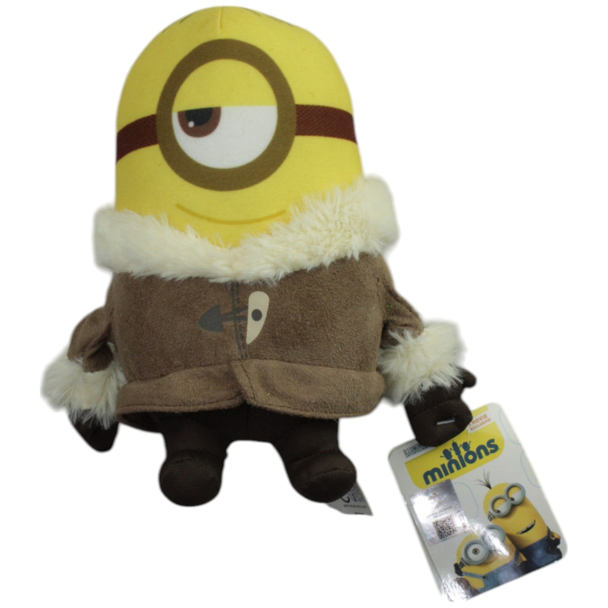 123000015041 Whitehouse Leisure Stuart im Mantel aus Minions Plüschfigur Kumpel Leo neu