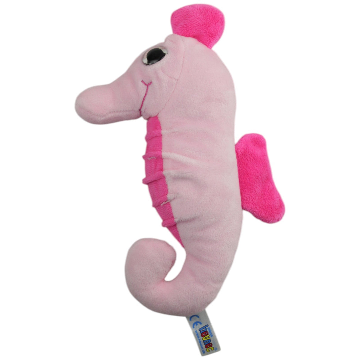123000015043 Heunec Rosa Seepferdchen mit Glitzer - Augen Kuscheltier Kumpel Leo Gebraucht