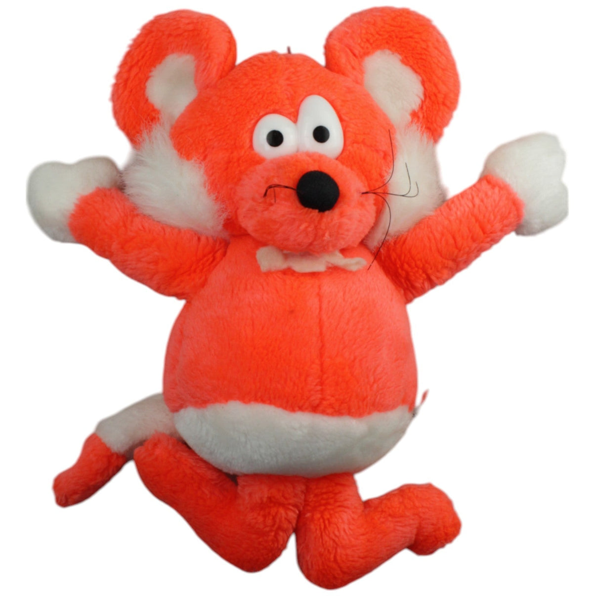 123000015057 Vande Walle Maus, rot - weiß Kuscheltier Kumpel Leo Gebraucht