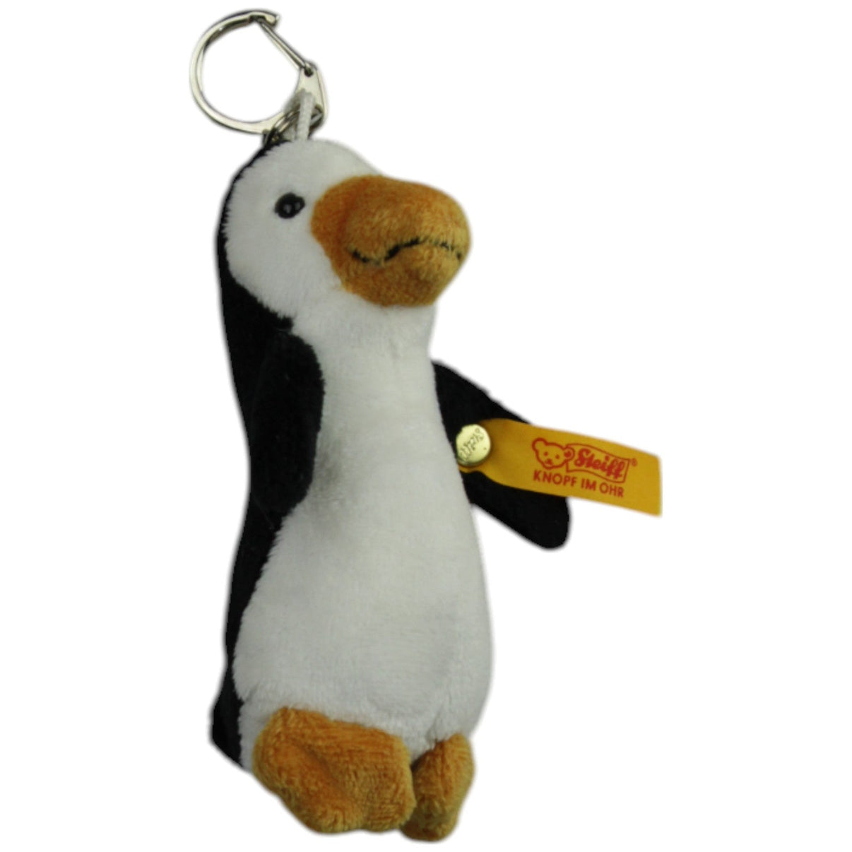 123000015073 Steiff Pinguin (111181) Schlüsselanhänger Kumpel Leo Gebraucht