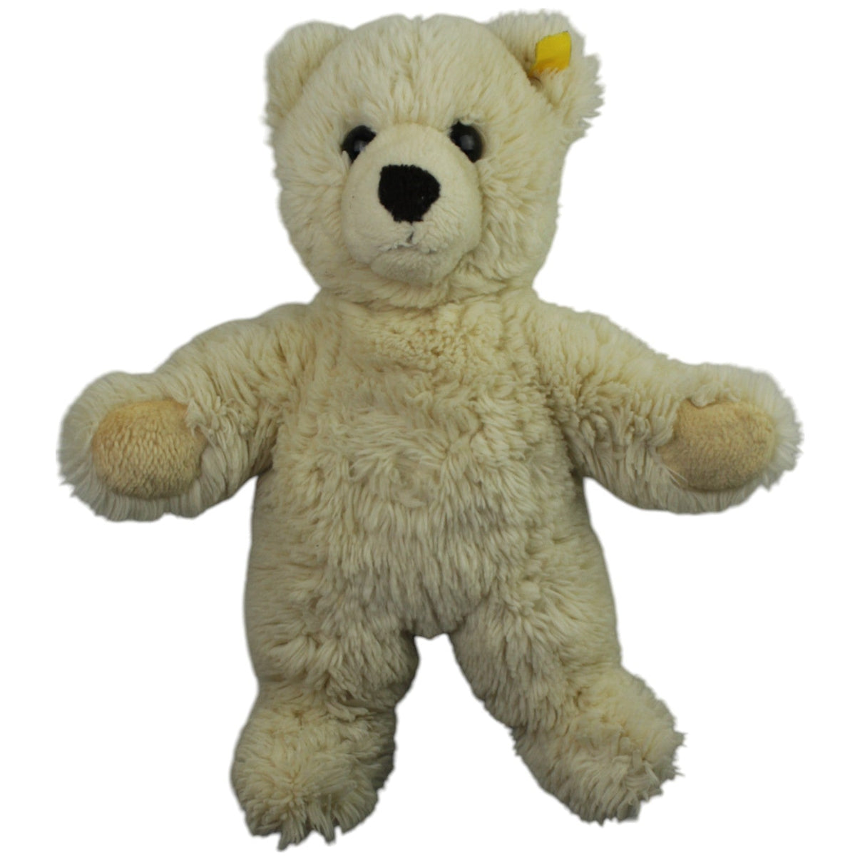 123000015082 Steiff Weißer Teddybär Kuscheltier Kumpel Leo Gebraucht Teddy Teddybär