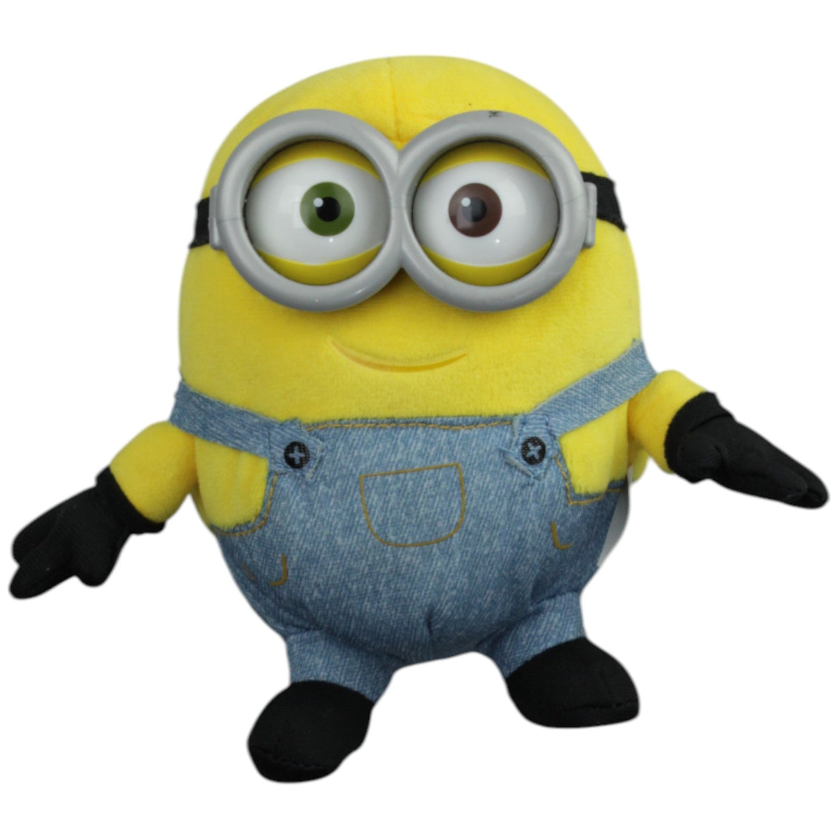 123000015118 Unbekannt Kleiner Minion mit zwei Augen Plüschfigur Kumpel Leo Gebraucht