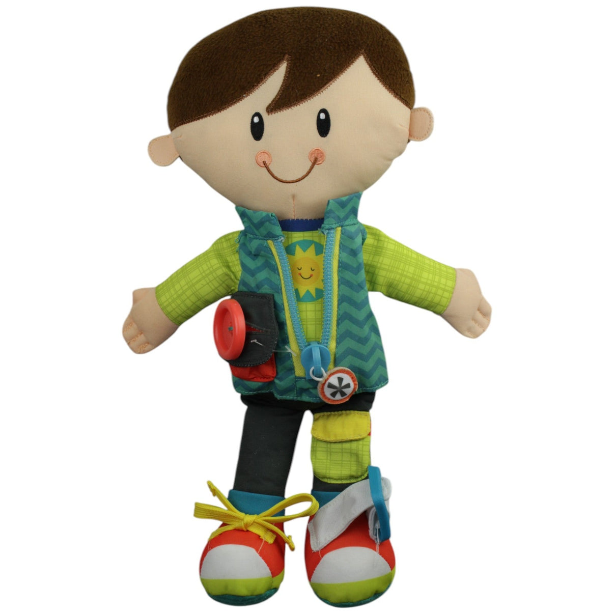 123000015124 Hasbro Playskool, Anziehspaß - Freunde (Junge) Plüschfigur Kumpel Leo Gebraucht