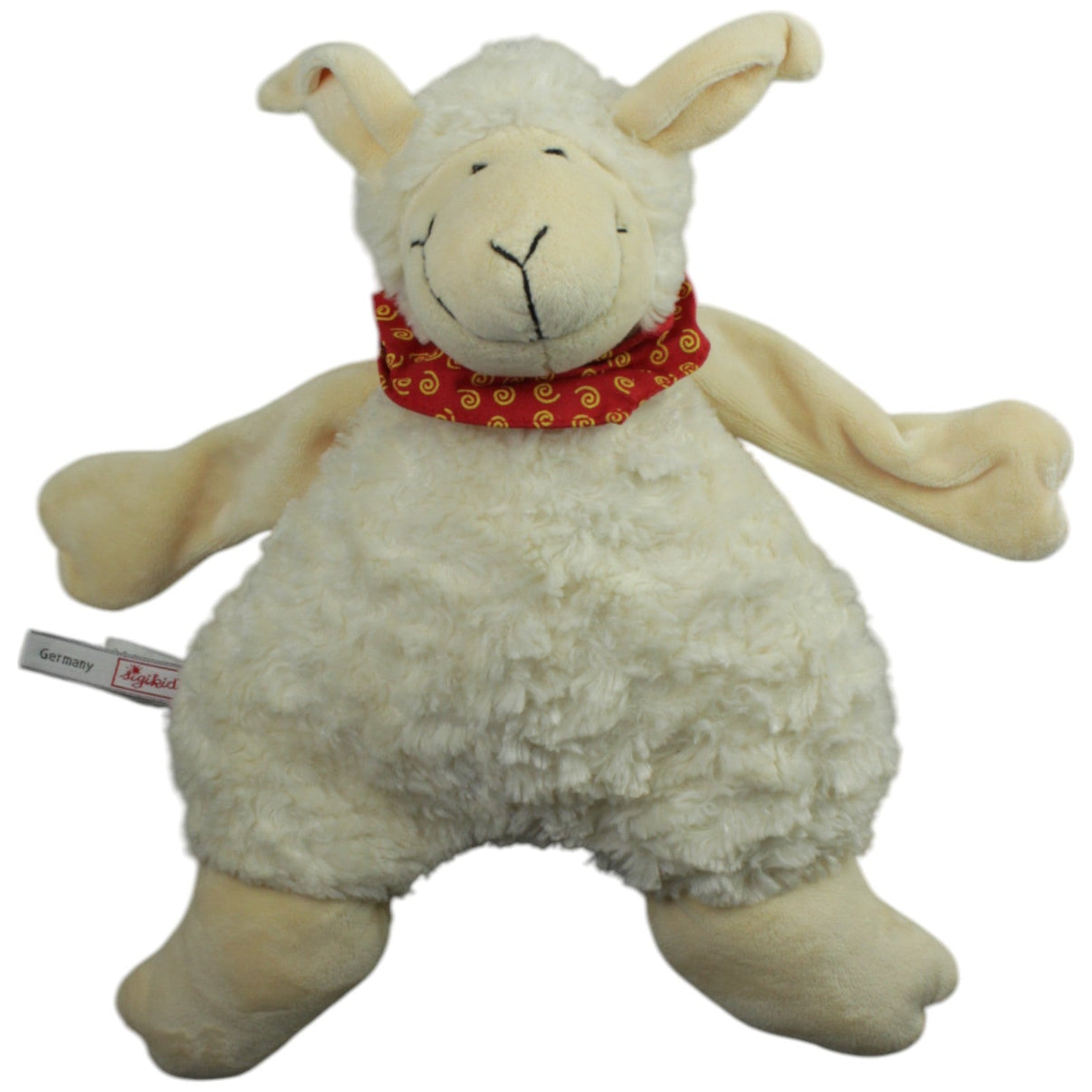 123000015148 Sigikid Willi Wollblöd mit Halstuch Kuscheltier Kumpel Leo Gebraucht Lamm Schaf