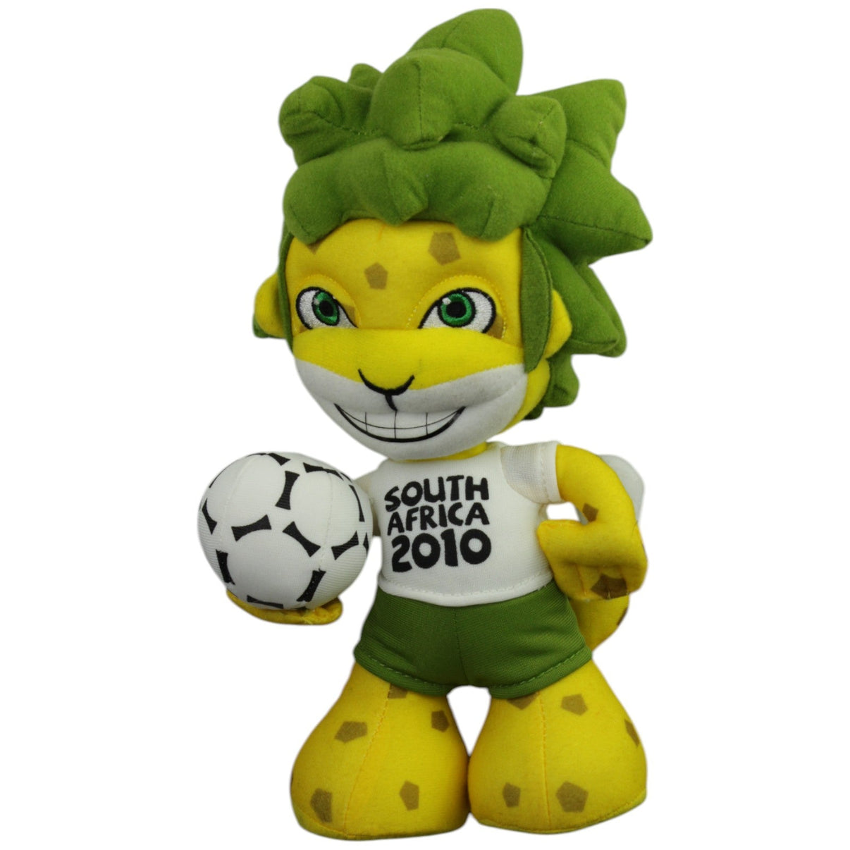 123000015156 texidea Maskottchen WM 2010, Leopard Zakumi Kuscheltier Kumpel Leo Brasilien FIFA Fußball - Weltmeisterschaft