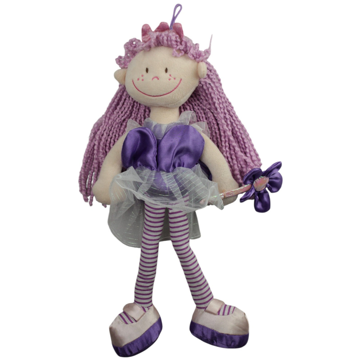 123000015180 Ronald Lila Feen Prinzessin Plüschfigur Kumpel Leo Gebraucht