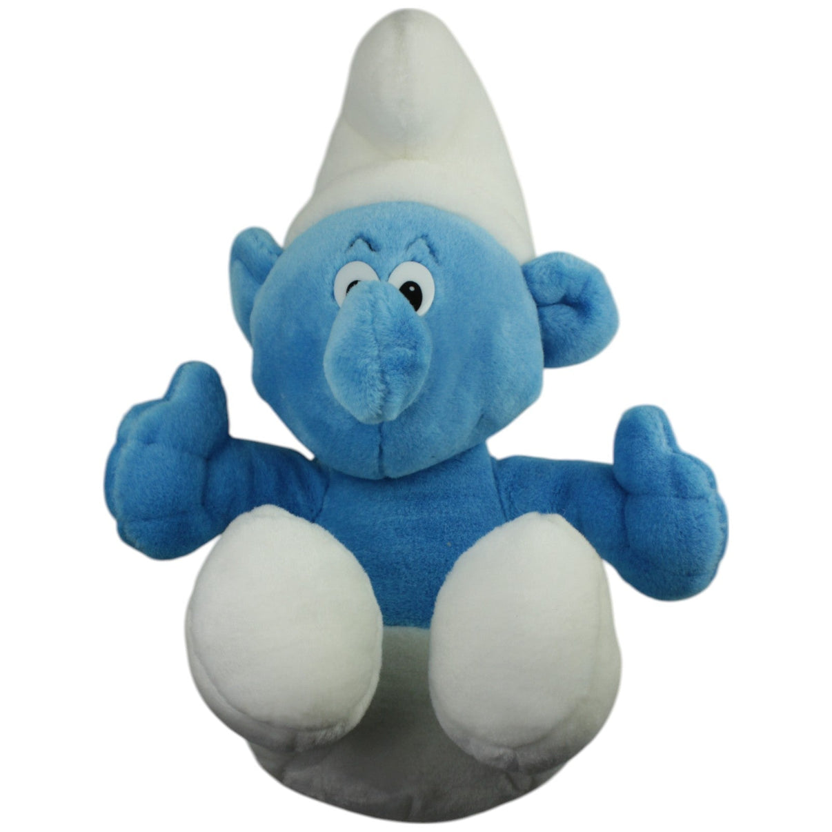 123000015187 Unbekannt XL Schlumpf Plüschfigur Kumpel Leo Gebraucht