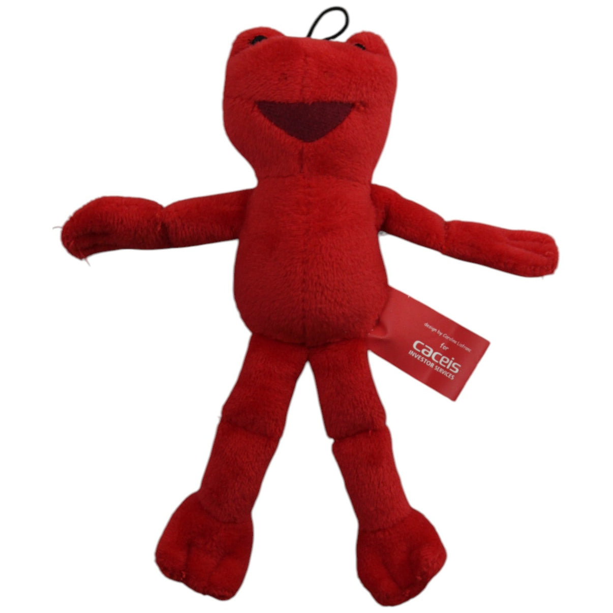 123000015189 CL Premium CACEIS, kleiner roter Frosch Kuscheltier Kumpel Leo Gebraucht