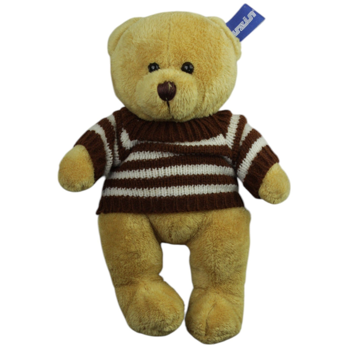 123000015217 ARUPA urzin, Teddybär mit Strickpulli Kuscheltier Kumpel Leo Gebraucht Teddy Teddybär