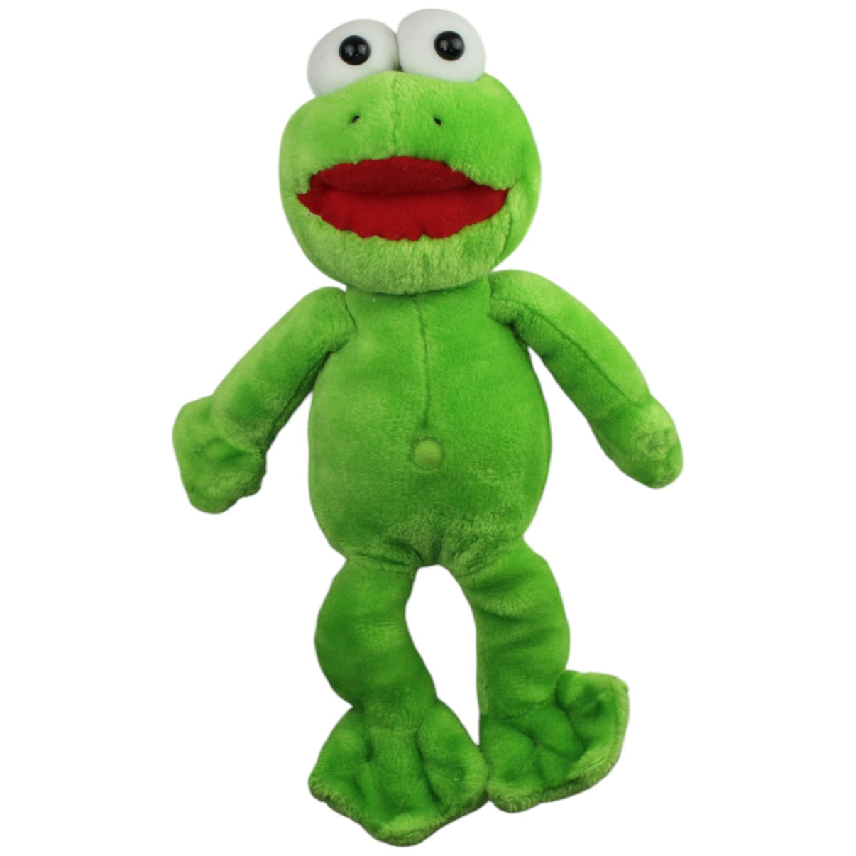 123000015221 Toy Network Großer Schlenker Frosch, grün Kuscheltier Kumpel Leo Gebraucht