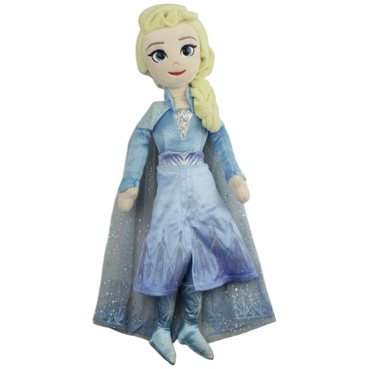 123000015222 TY Sparkle, XL Elsa aus Disney Frozen 2 mit Sound Plüschfigur Kumpel Leo Gebraucht