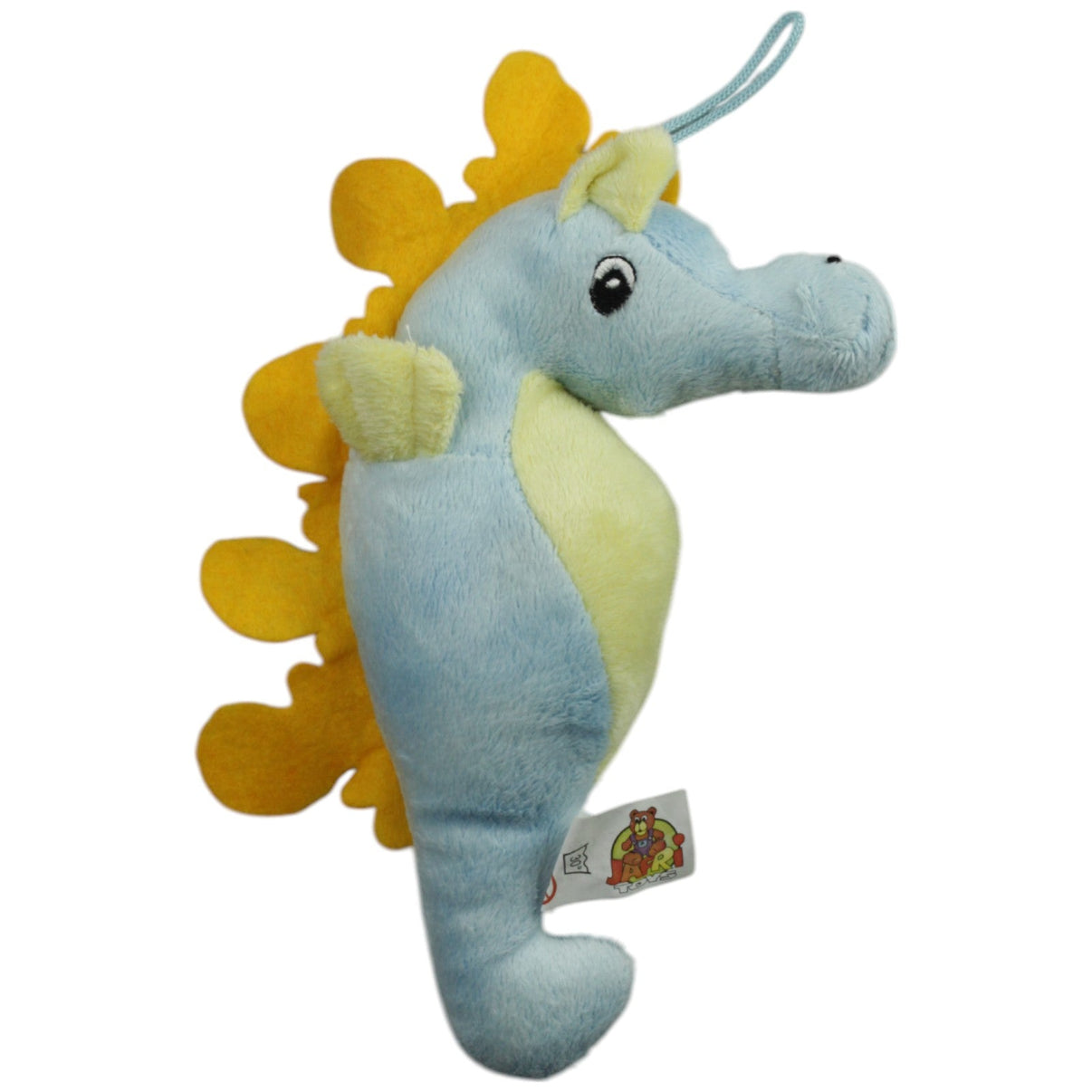 123000015278 Jafri Toys Hübsches Seepferdchen, blau/gelb Kuscheltier Kumpel Leo Gebraucht