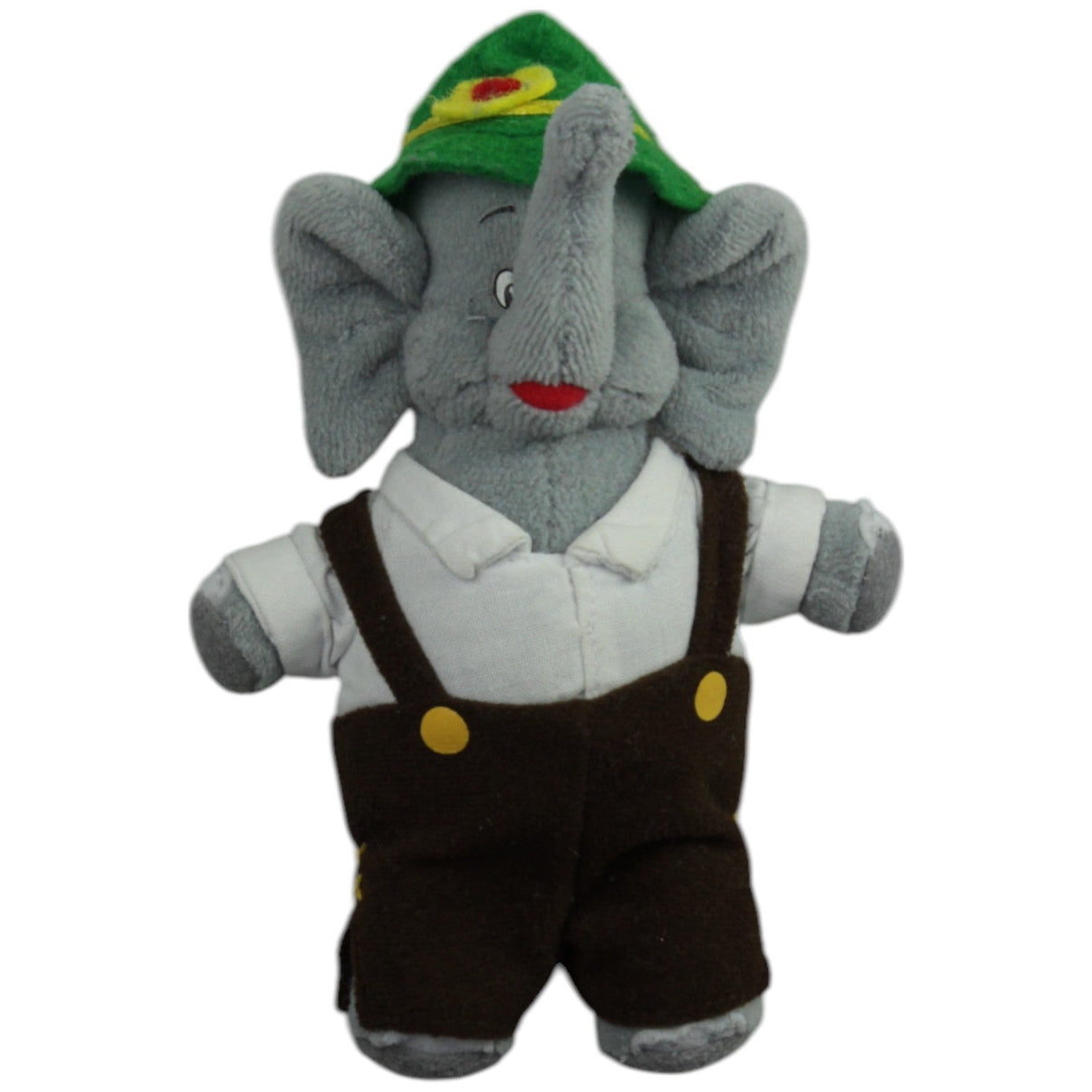 123000015296 Schmidt Benjamin Blümchen in Lederhose & Spitzhut Kuscheltier Kumpel Leo 42131 _Vintage_ Elefant