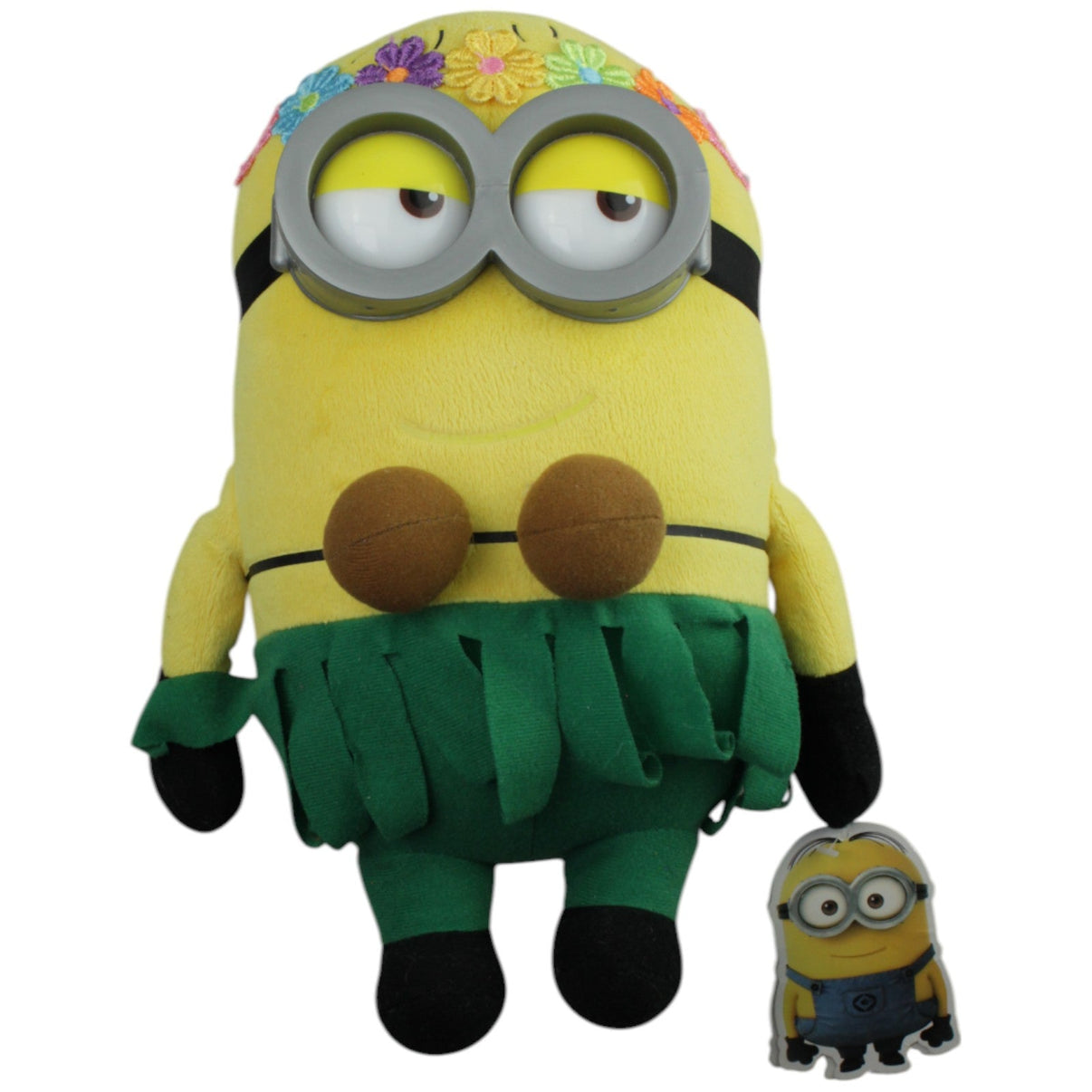 123000015307 Whitehouse Leisure Minion mit Hawaii - Kleidung aus Ich - Einfach Unverbesserlich Plüschfigur Kumpel Leo neu