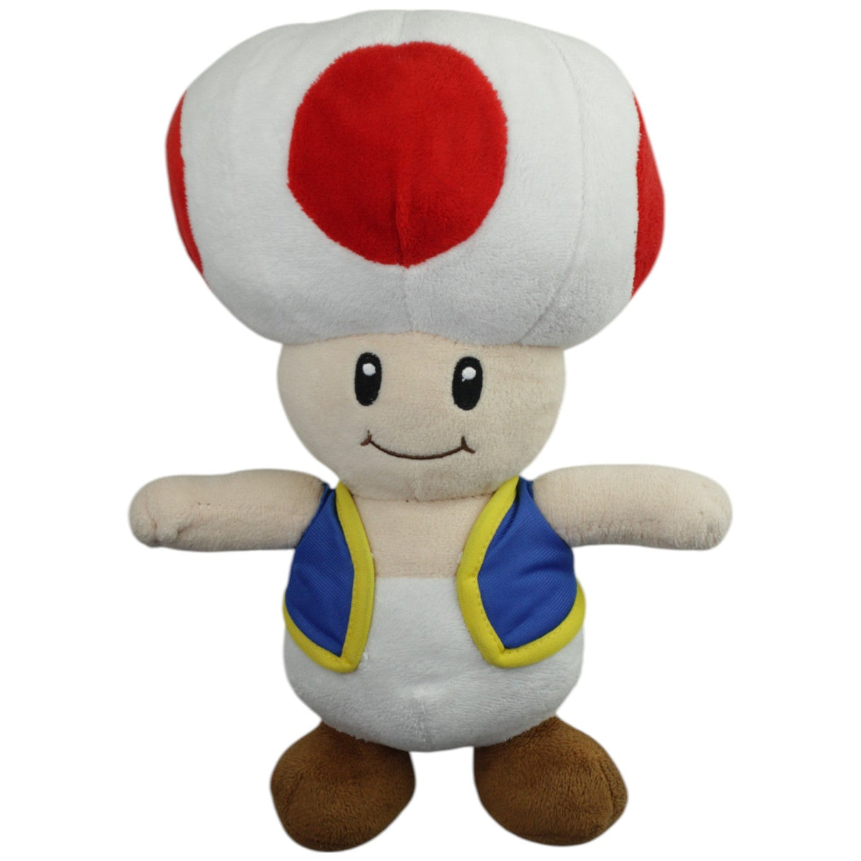 123000015321 Unbekannt Toad aus Super Mario Plüschfigur Kumpel Leo Gebraucht Nintendo
