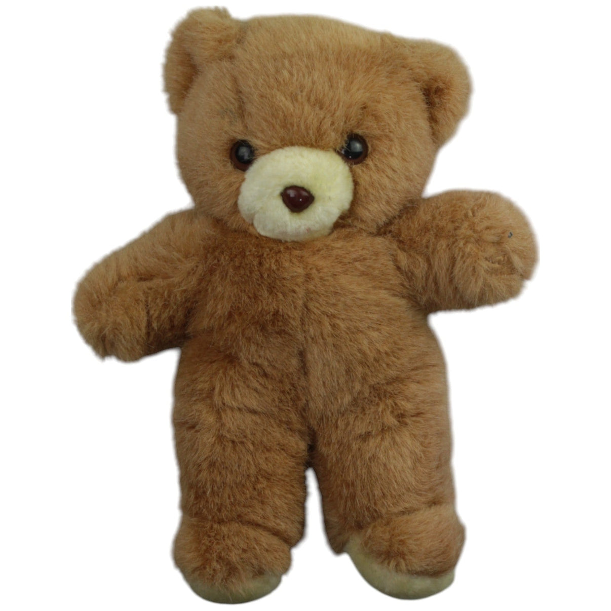 123000015340 Unbekannt Süßer brauner Teddybär Kuscheltier Kumpel Leo Gebraucht Teddy Teddybär