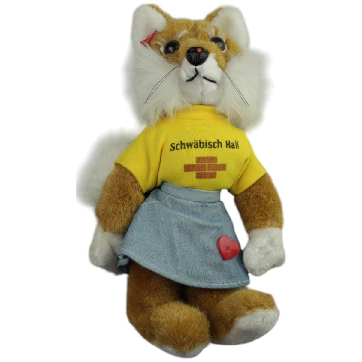 123000015358 Unbekannt Weiblicher Bausparfuchs von Schwäbisch Hall Kuscheltier Kumpel Leo Fuchs Gebraucht