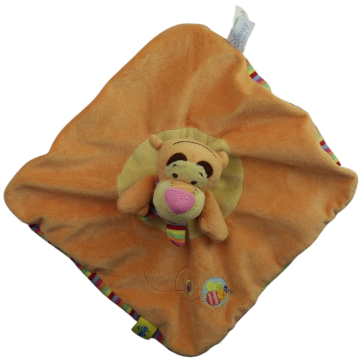 123000015375 Nicotoy Disney Baby, Tigger aus Winnie Puuh Schmusetuch Kumpel Leo Gebraucht Knuddeltuch Kuscheltuch